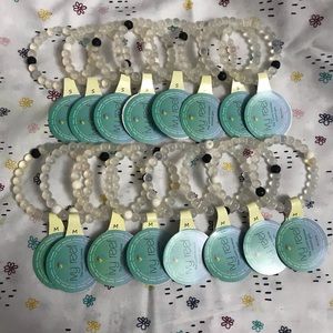 Ivy Reef Lokia White Jelly Bracelets